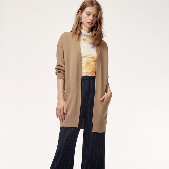 Aritzia Wilfred Merino Wool Charlisa Cardigan - Picture 2 of 5